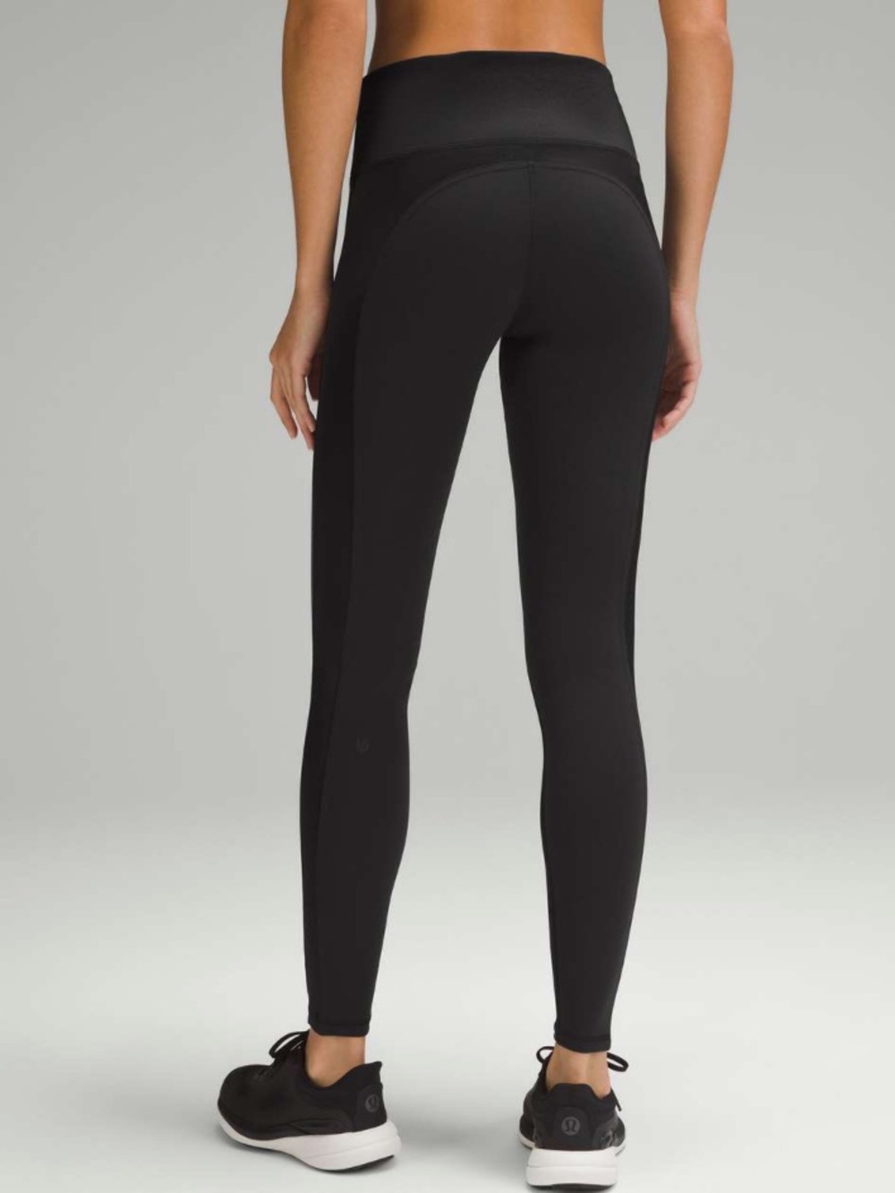 Lululemon Wunder Train High-Rise Tight 28" *Satin Panels Black